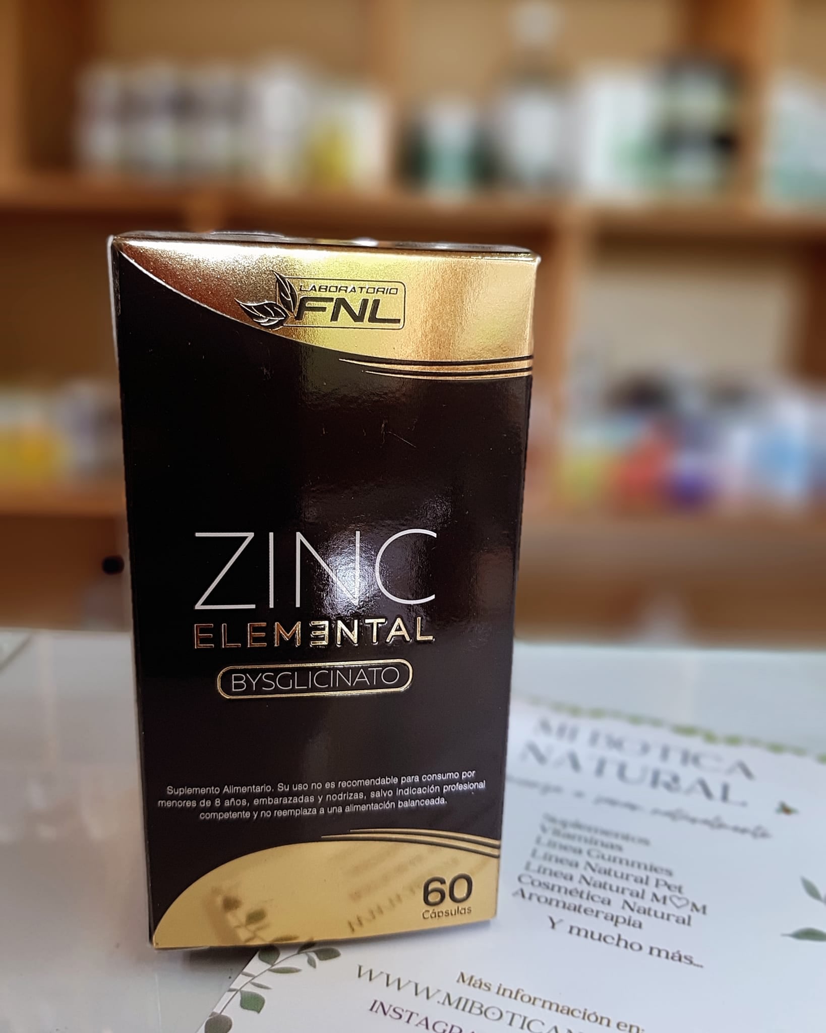 ZINC Elemental FNL Mi Botica Natural