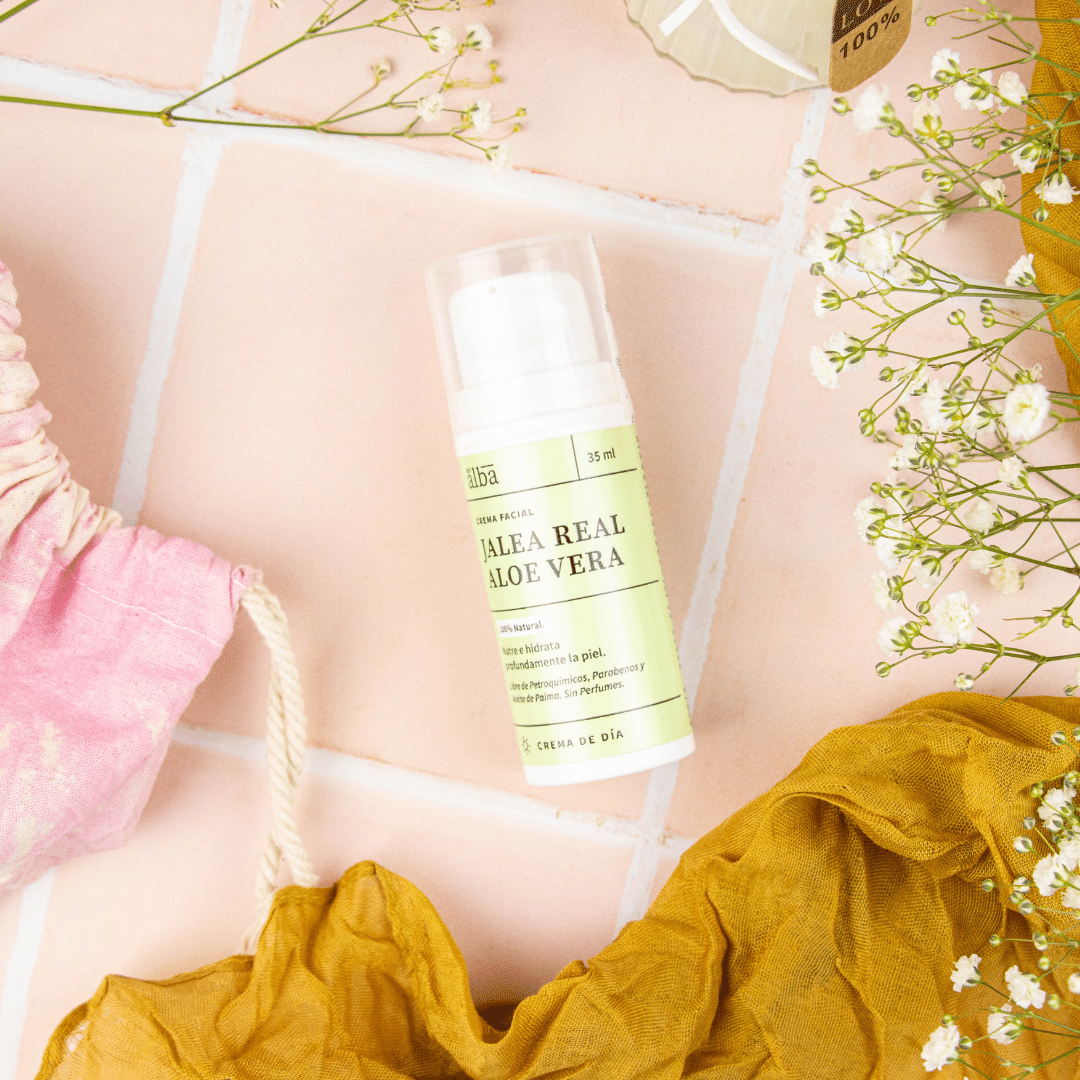 Crema Facial Jalea Real Aloe Vera - Crema de Día (Apícola del Alba)