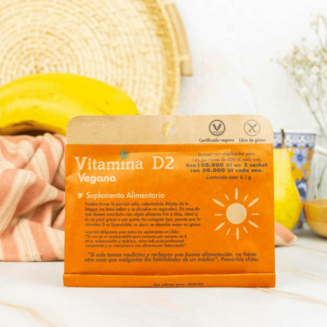 Vitamina D2 - Dulzura natural
