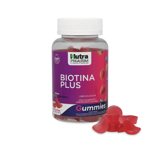 Biotina Plus Gummies - Nutrapharm